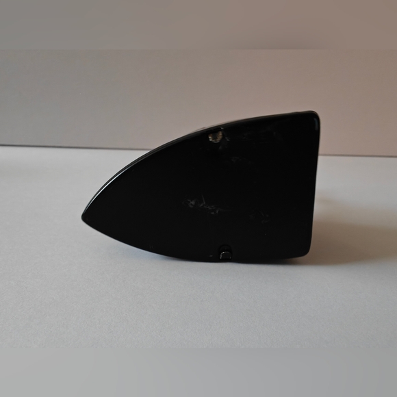 Vtg Old Fashioned Steam Iron Pin Cushion Non Working Tape Measure Wood Handle - Picture 3 of 6